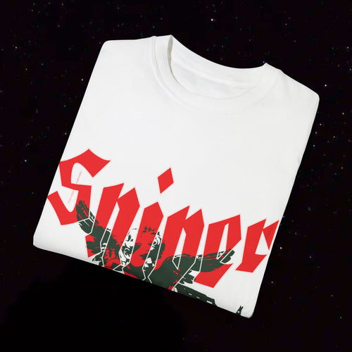Sniper Graphic Tee - Unisex Garment-Dyed T-shirt for Casual Wear