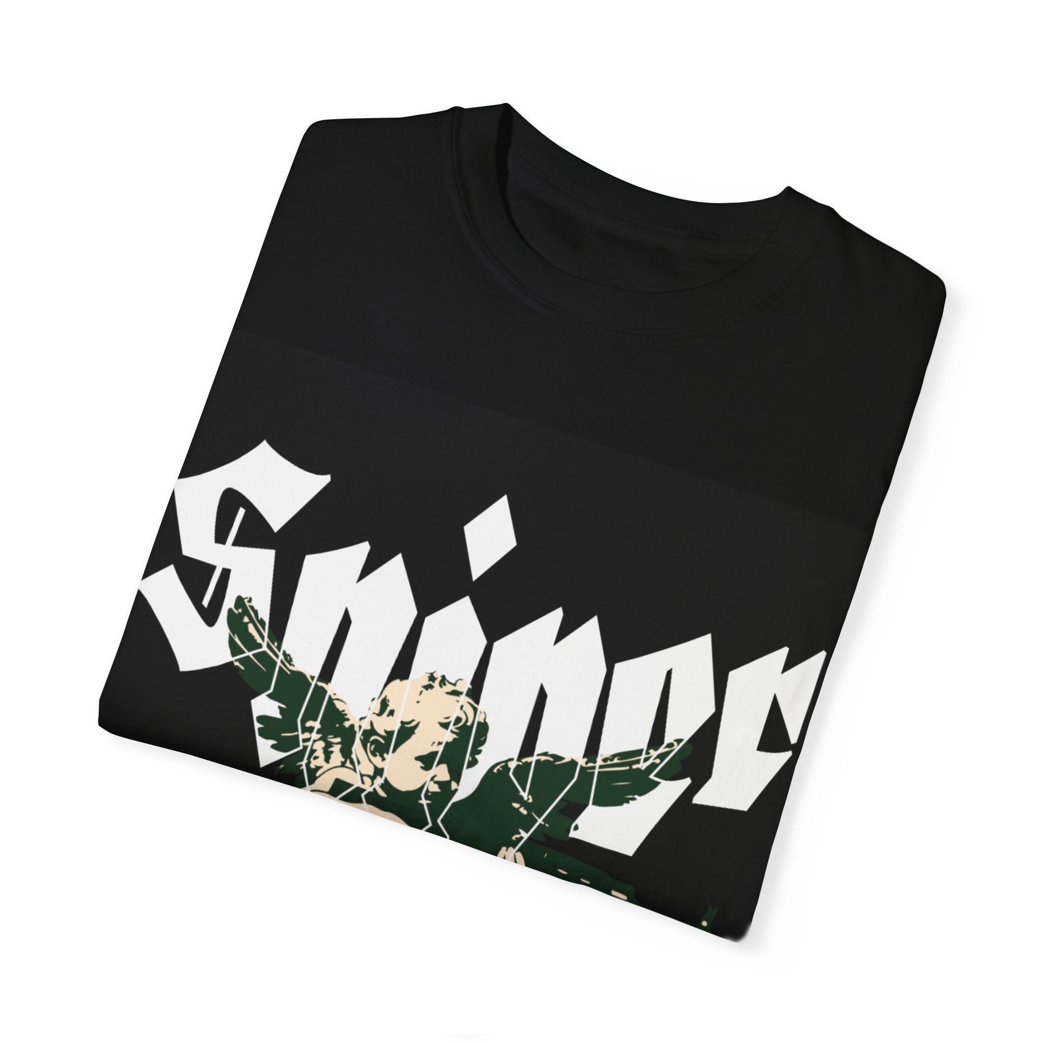 Cool Streetwear Unisex Garment-Dyed T-Shirt with Graphic Design